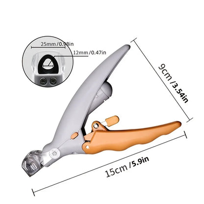 Pet Nail Clippers with Led Light Pet Claw Grooming Scissors for Dogs Cats Small Animals Paw Nail Trimmer Pet Supply Professional