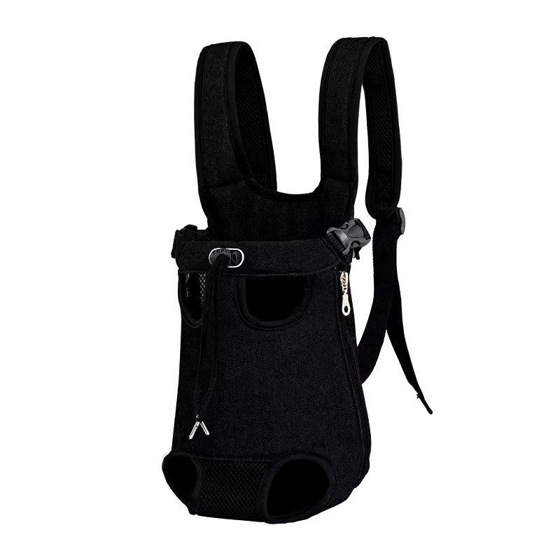 Adjustable Dual-Shoulder Pet Carrier Backpack for Outdoor Travel and Hiking - Suitable for Cats and Small Dogs