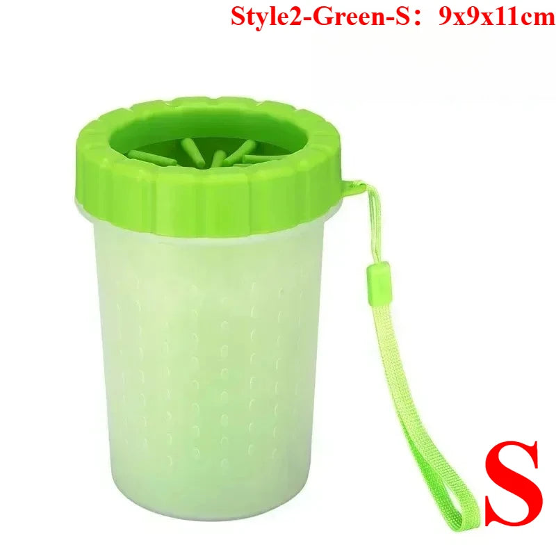 Dog Paw Cleaner - Soft Silicone Foot Washing Cup for Dogs and Cats