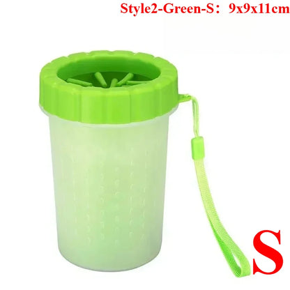 Dog Paw Cleaner - Soft Silicone Foot Washing Cup for Dogs and Cats