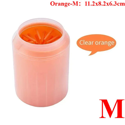Dog Paw Cleaner - Soft Silicone Foot Washing Cup for Dogs and Cats