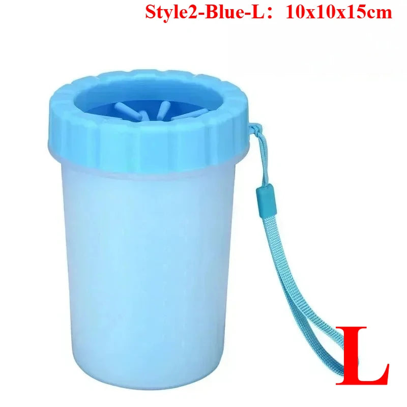 Dog Paw Cleaner - Soft Silicone Foot Washing Cup for Dogs and Cats