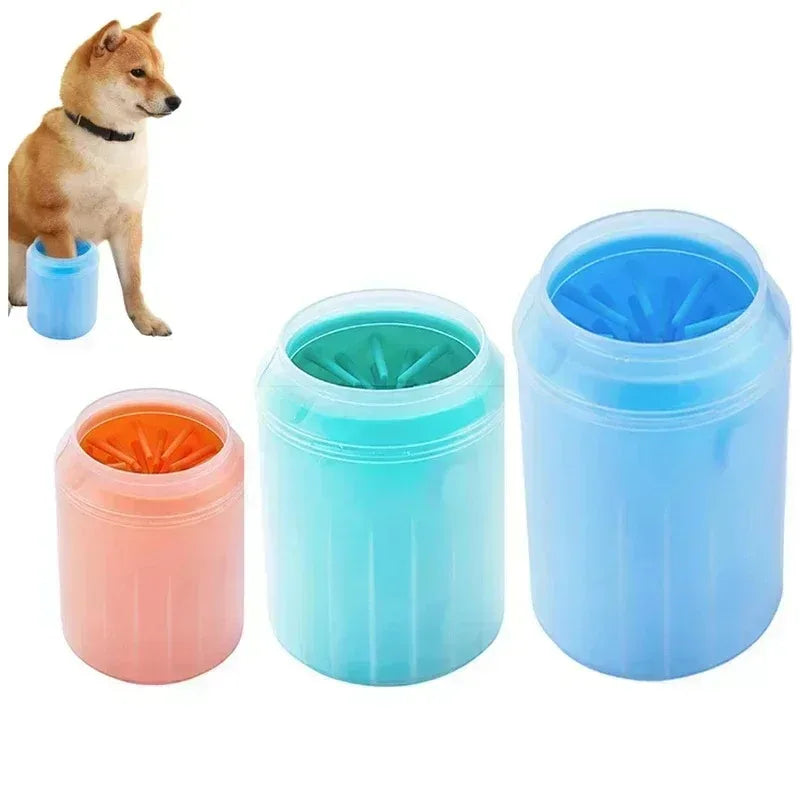 Dog Paw Cleaner - Soft Silicone Foot Washing Cup for Dogs and Cats