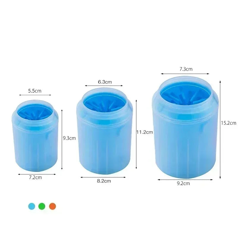 Dog Paw Cleaner - Soft Silicone Foot Washing Cup for Dogs and Cats