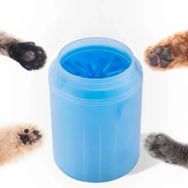 Dog Paw Cleaner - Soft Silicone Foot Washing Cup for Dogs and Cats