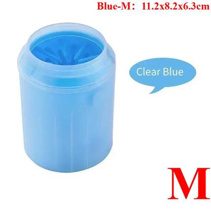 Dog Paw Cleaner - Soft Silicone Foot Washing Cup for Dogs and Cats