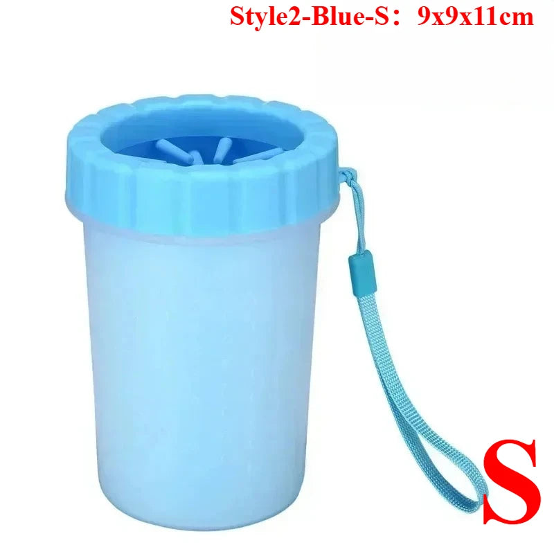 Dog Paw Cleaner - Soft Silicone Foot Washing Cup for Dogs and Cats