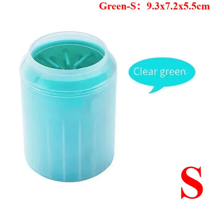 Dog Paw Cleaner - Soft Silicone Foot Washing Cup for Dogs and Cats