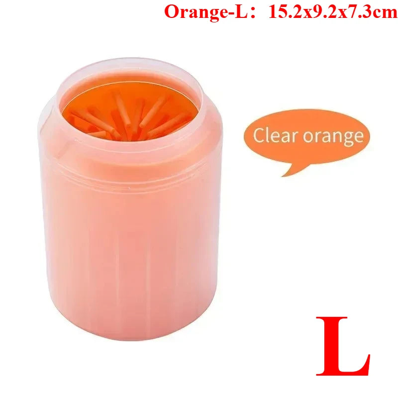 Dog Paw Cleaner - Soft Silicone Foot Washing Cup for Dogs and Cats