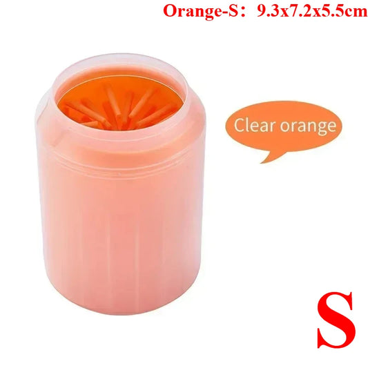 Dog Paw Cleaner - Soft Silicone Foot Washing Cup for Dogs and Cats