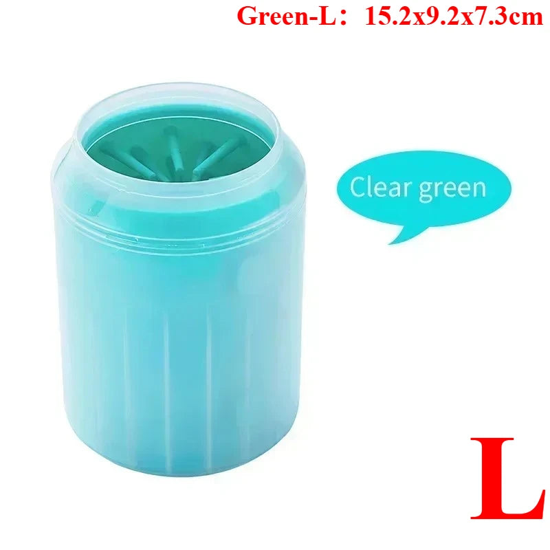 Dog Paw Cleaner - Soft Silicone Foot Washing Cup for Dogs and Cats