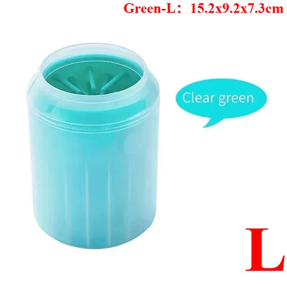 Dog Paw Cleaner - Soft Silicone Foot Washing Cup for Dogs and Cats